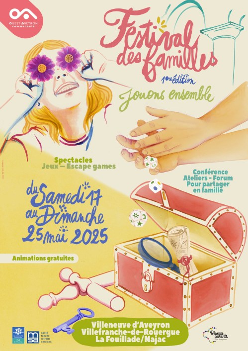 Festival des familles "Jouons ensemble" - Villefranche-de-Rouergue officiel